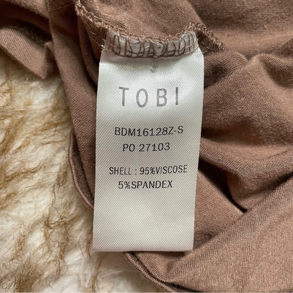 Tobi Vene Taupe Midi Dress - Picture 8 of 8